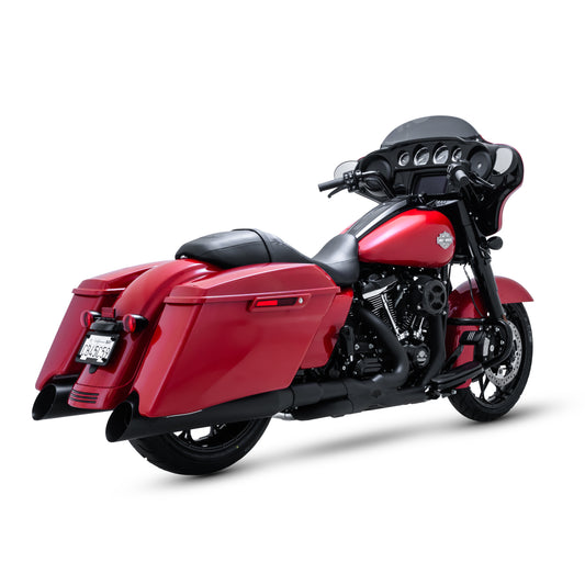 Vance & Hines Black Power Duals Header System 2017-2024 Harley Touring Models