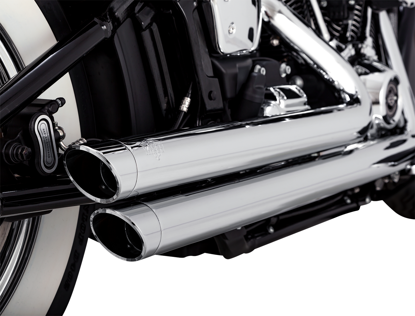 Vance & Hines Big Shots Staggered PCX Exhaust 2018-2024 Harley Softail 17341