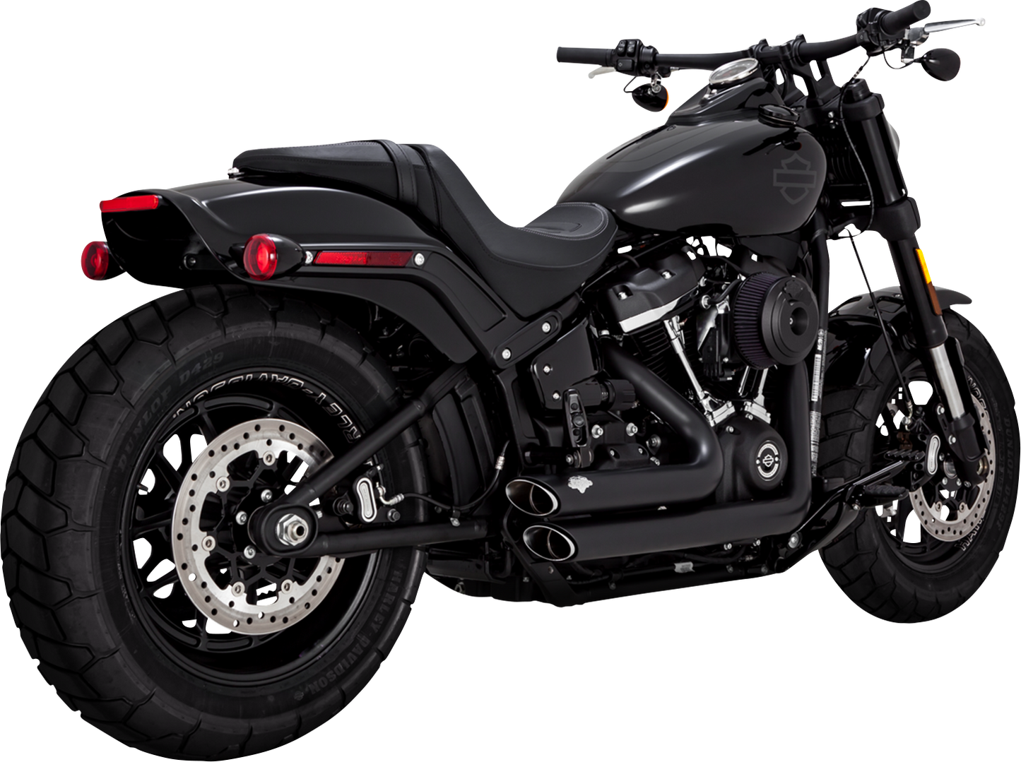 Vance & Hines Shortshots Staggered PCX Exhaust System 2018-2024 Harley Softail