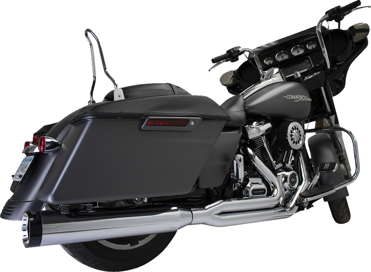 Khrome Werks 2-1 Chrome Outlaw SR Exhaust System for 2017-2025 Harley Touring M8