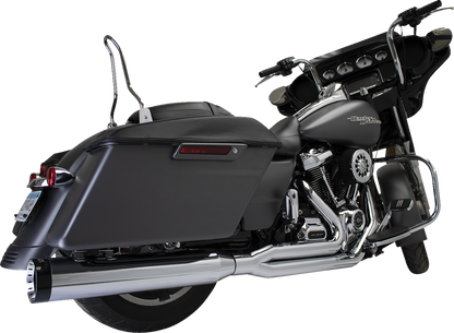 Khrome Werks 2-1 Chrome Outlaw SR Exhaust System for 2017-2025 Harley Touring M8