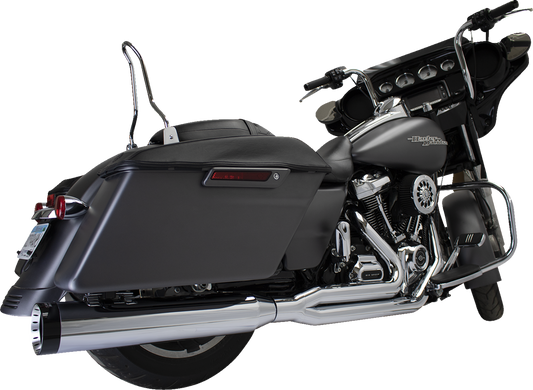 Khrome Werks 2-1 Chrome Outlaw SR Exhaust System for 2017-2025 Harley Touring M8