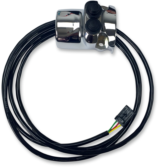 Legend Chrome Handlebar Air Ride Control 2015-2023 Harley Touring FLTRX FLTRU