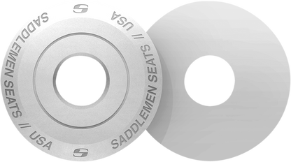 Saddlemen Single White Motorcycle Seat To Fender Washer for Harley Davidson