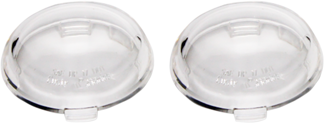 Custom Dynamics Probeam Clear Pair Turn Signal Lens fits 2000-2024 Harley