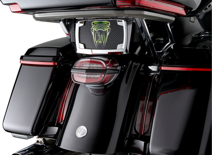 Ciro Armor Smoke Taillight w/ Lightstrike fits 1999-2024 Harley Touring Softail