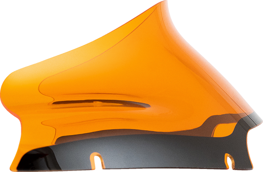 Klock Werks Kolor Flare 6" Orange Windshield fits 2015-2023 Harley Road Glide