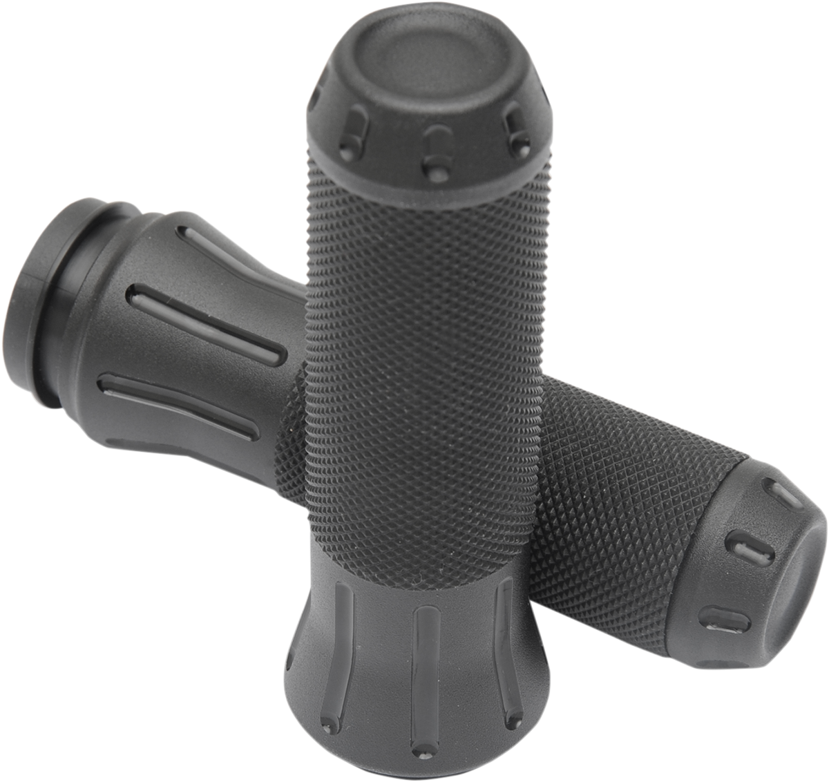 Drag Specialties TBW 1" Motorcycle Hand Grips 2008-2024 Harley Softail Touring