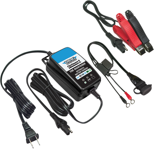 Drag Specialties OptiMate Duo 1 Motorcycle Battery Charger Maintainer for Harley