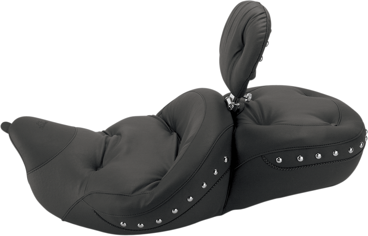 Mustang Regal Studded Seat & Backrest fits 2008-2024 Harley Touring 79608