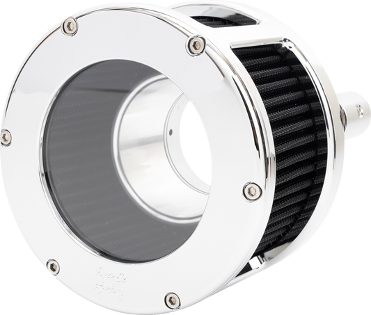 Feuling BA Race Series Chrome Air Cleaner Kit 2017-2024 Harley Touring Softail