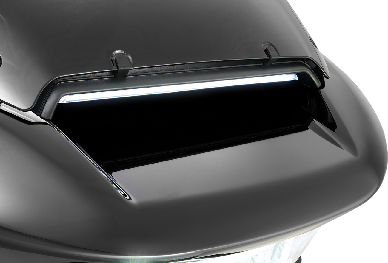 Ciro Fairing Vent Insert Run & Turn LED Lights for 2023-2025 Harley Road Glide