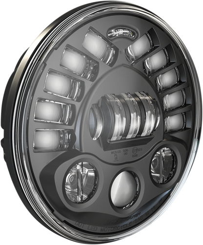 Custom Dynamics 7" Probeam Adaptive Pedestal Mount LED Motorcycle Headlight