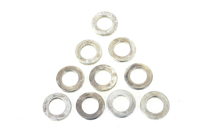 VTwin Colony Cadmium 10 Pack Shovelhead Engine Head Washers 1948-1985 Harley FL