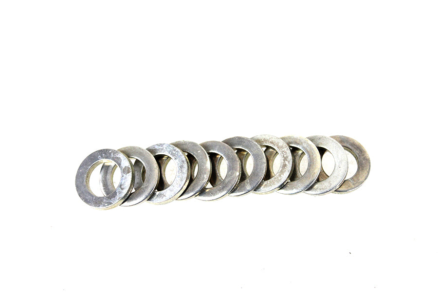 VTwin Colony Cadmium 10 Pack Shovelhead Engine Head Washers 1948-1985 Harley FL
