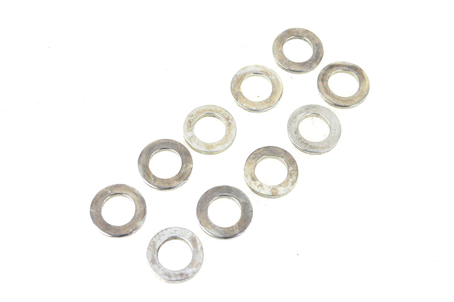 VTwin Colony Cadmium 10 Pack Shovelhead Engine Head Washers 1948-1985 Harley FL