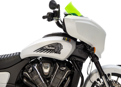 Klock Werks 9" Green Ice Flare Windshield fits 2025-2026 Indian Powerplus Models
