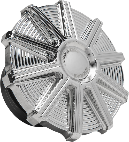 Arlen Ness 10 Gauge Chrome Gas Tank Cap 1992-2023 Harley Softail Touring