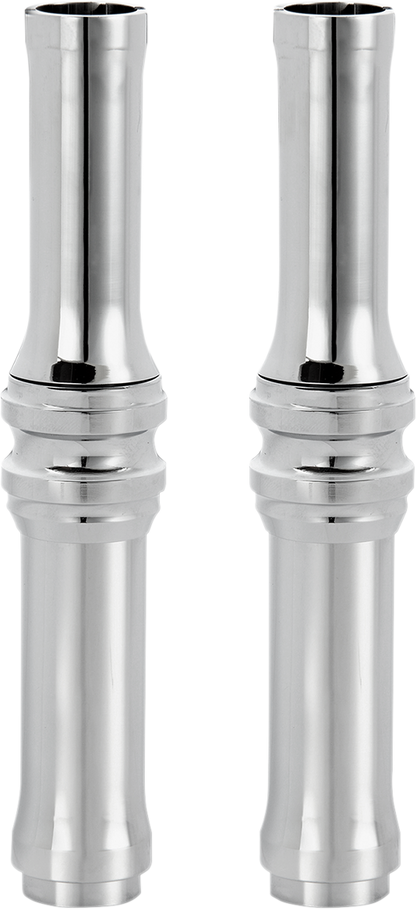 Arlen Ness Chrome 10 Gauge Pushrod Tube Kit 1999-2017 Harley Twin Cam FXD FLH
