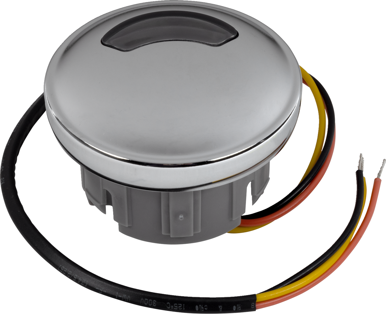 Drag Specialties Replacement Chrome Fuel Gauge for 2001-2008 Harley Softail Dyna