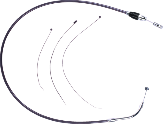 Drag Specialties Black 39.25" Upper Quick Connect Clutch Cable 2023-2024 Harley