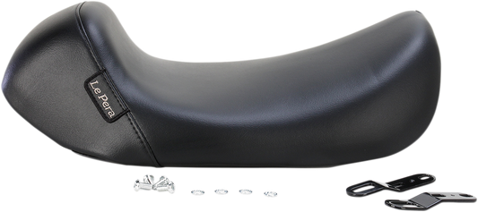 Le Pera Bare Bones Solo Seat 2008-24 Harley Touring w/ PYO Bagger Stretched Tank