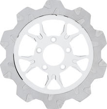 Lyndall Racing Crown Cut 10 Spoke Rear Brake Rotor for 2000-23 Harley Davidson