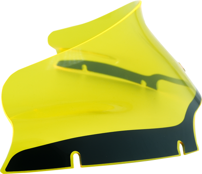 Klock Werks Kolor Flare 6" Yellow Ice Windshield 2015-23 Harley Road Glide FLTR