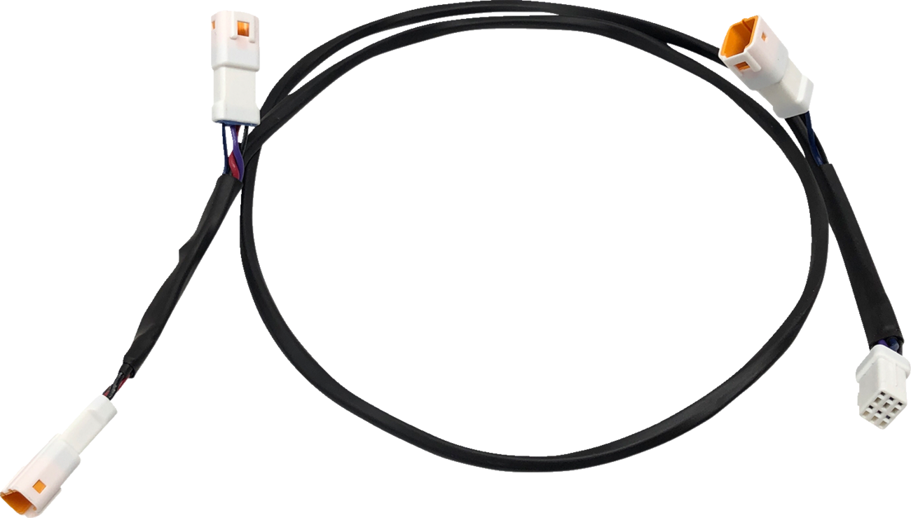 Kodlin Black Rear LED Wiring Harness fits 2021-2026 Harley Sportster RH1250S