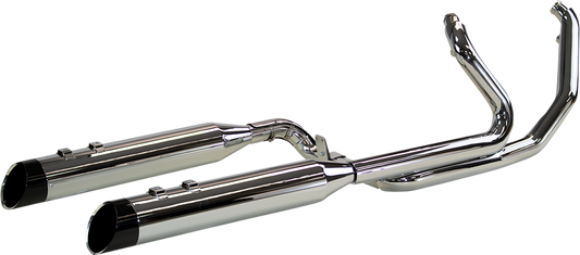 Khrome Werks Dominator 2-2 Edge Chrome Exhaust System 2017-2024 Harley Touring
