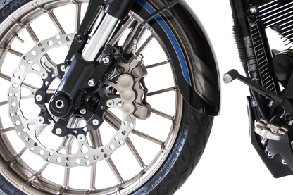 Arlen Ness Titanium 6-Piston Front Left Brake Caliper fits 2006-2025 Harley 14"