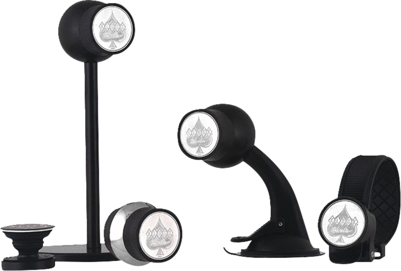 Klock Werks iOmounts Essentials Collection Universal Phone Mount Adapter Kit