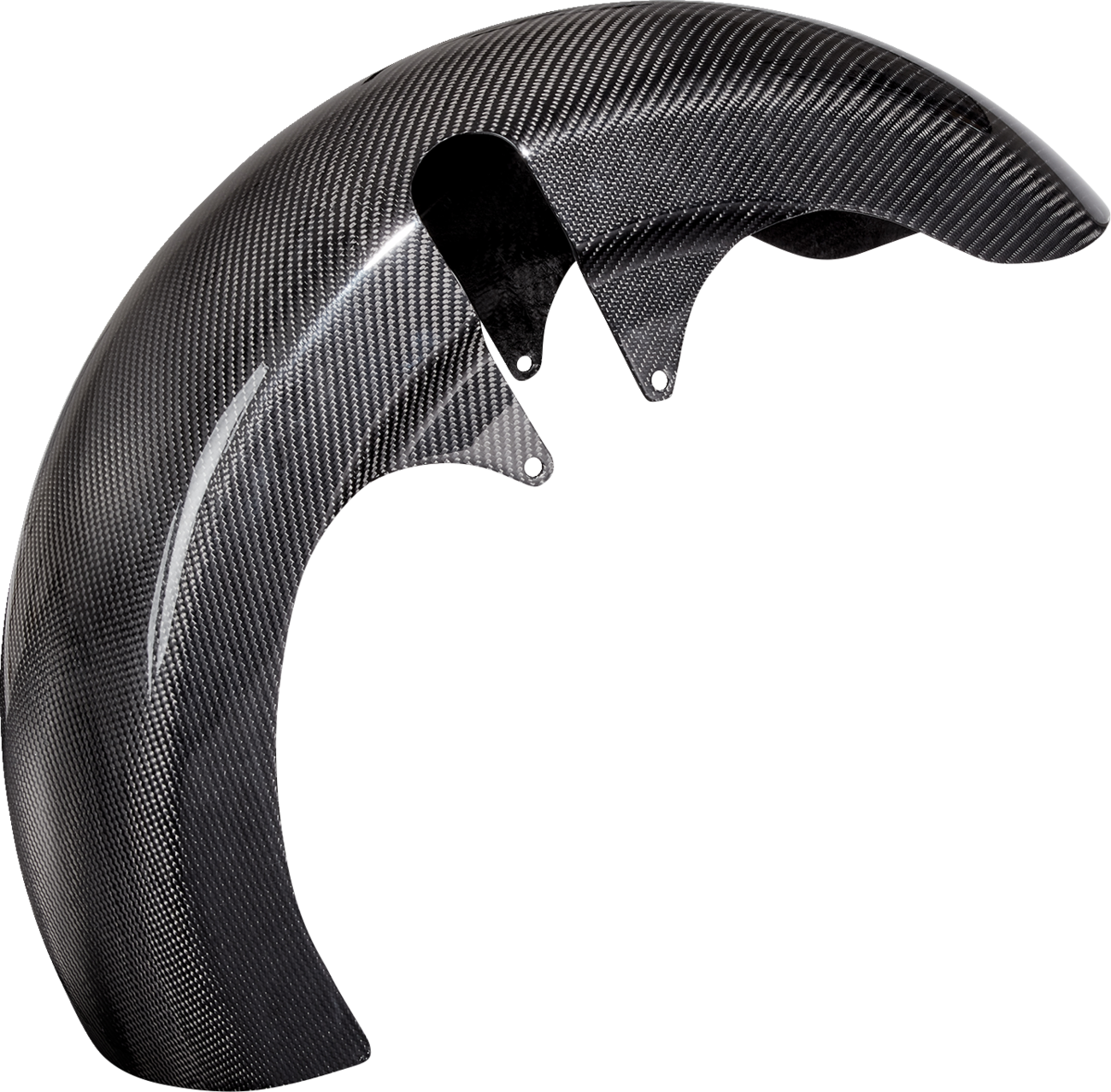 Arlen Ness Fat Wrapper 21" Carbon Fiber Front Fender for 2023-25 Harley Touring