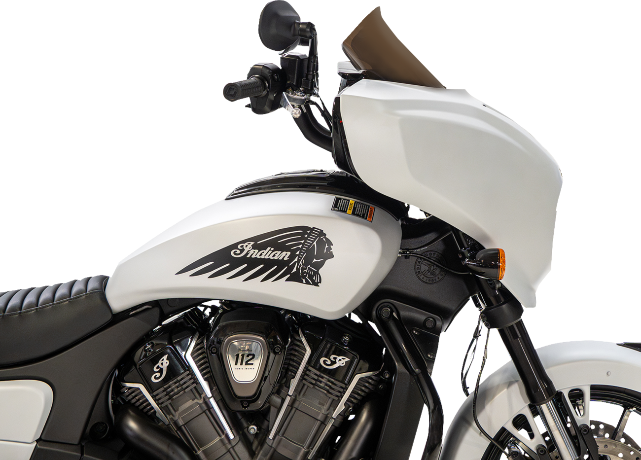 Klock Werks 9" Bronze Flare Windshield fits 2025-2026 Indian Powerplus Models