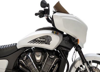 Klock Werks 9" Bronze Flare Windshield fits 2025-2026 Indian Powerplus Models