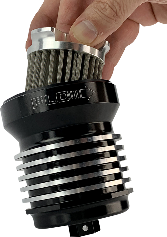 PC Racing Flo Black Reusable Motorcycle Oil Filter 82-20 Harley BMW Moto Guzzi