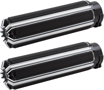 Arlen Ness 10 Gauge Motorcycle Handlebar Grips 2008-2024 Harley Touring Models