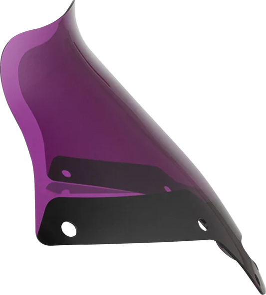 Klock Werks Kolor Flare 8" Purple Windshield 2022-2024 Harley Softail Low Rider