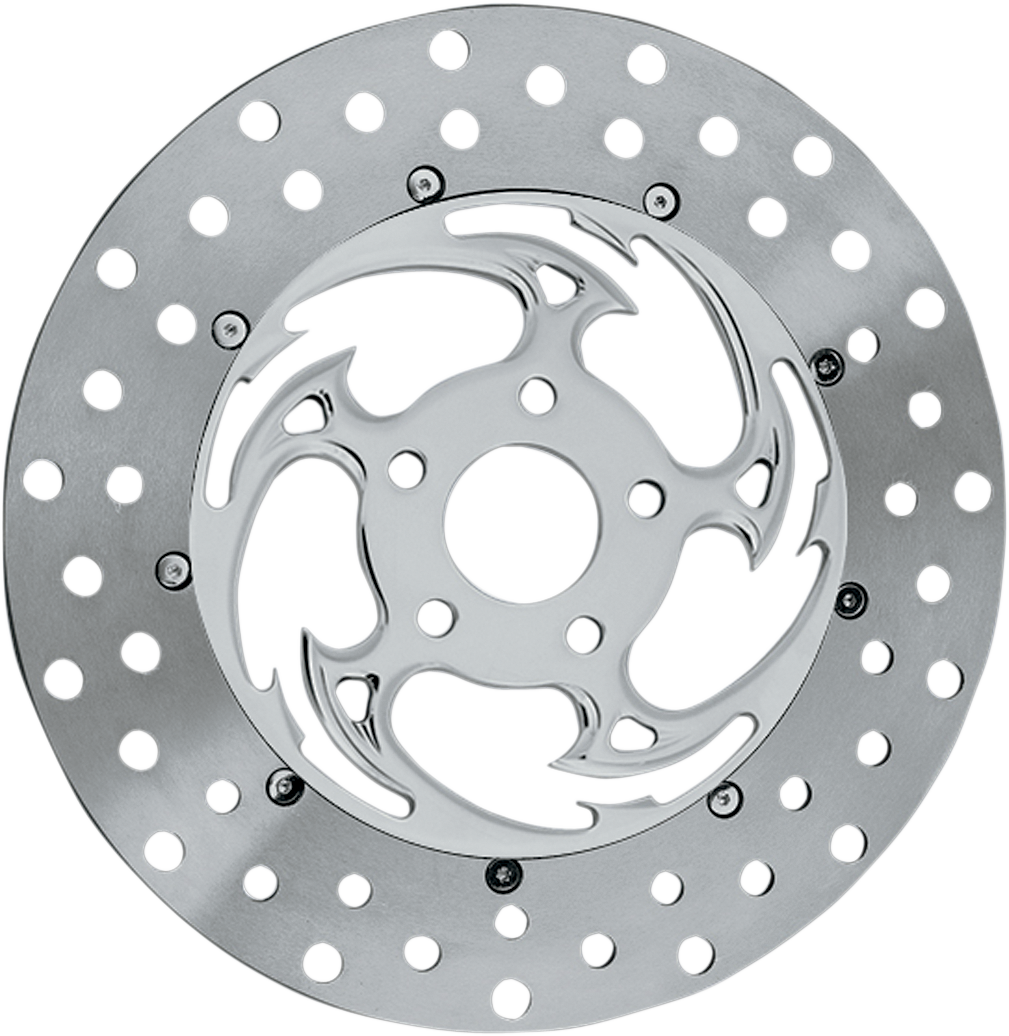 RC Components Savage Front Left 13" Floating Brake Rotor 2000-23 Harley Touring