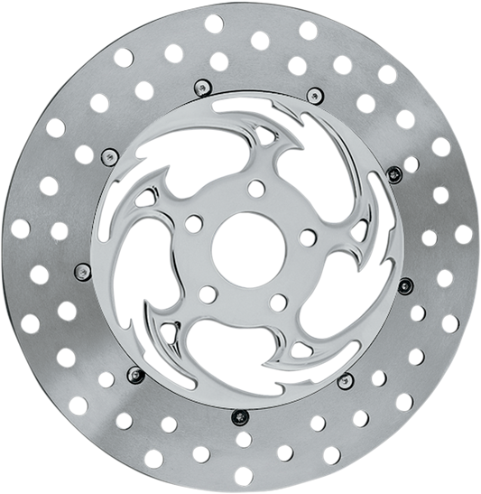 RC Components Savage Front Left 13" Floating Brake Rotor 2000-23 Harley Touring