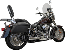 Bassani Ripper Short 2-1 Chrome Exhaust System fits 1986-2017 Harley Softail