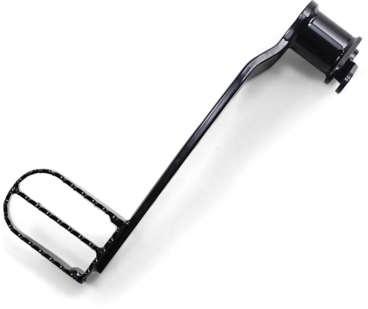 Burly Brand Black MX Style Rear Brake Lever fits 2008-2013 Harley Touring FLHX