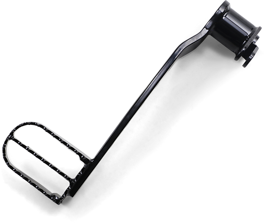 Burly Brand Black MX Style Rear Brake Lever fits 2008-2013 Harley Touring FLHX