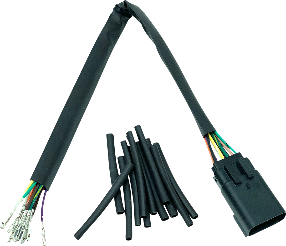 Namz 15" Speedo Instrument Extension Harness 07-13 Harley Dyna Sportster XLR