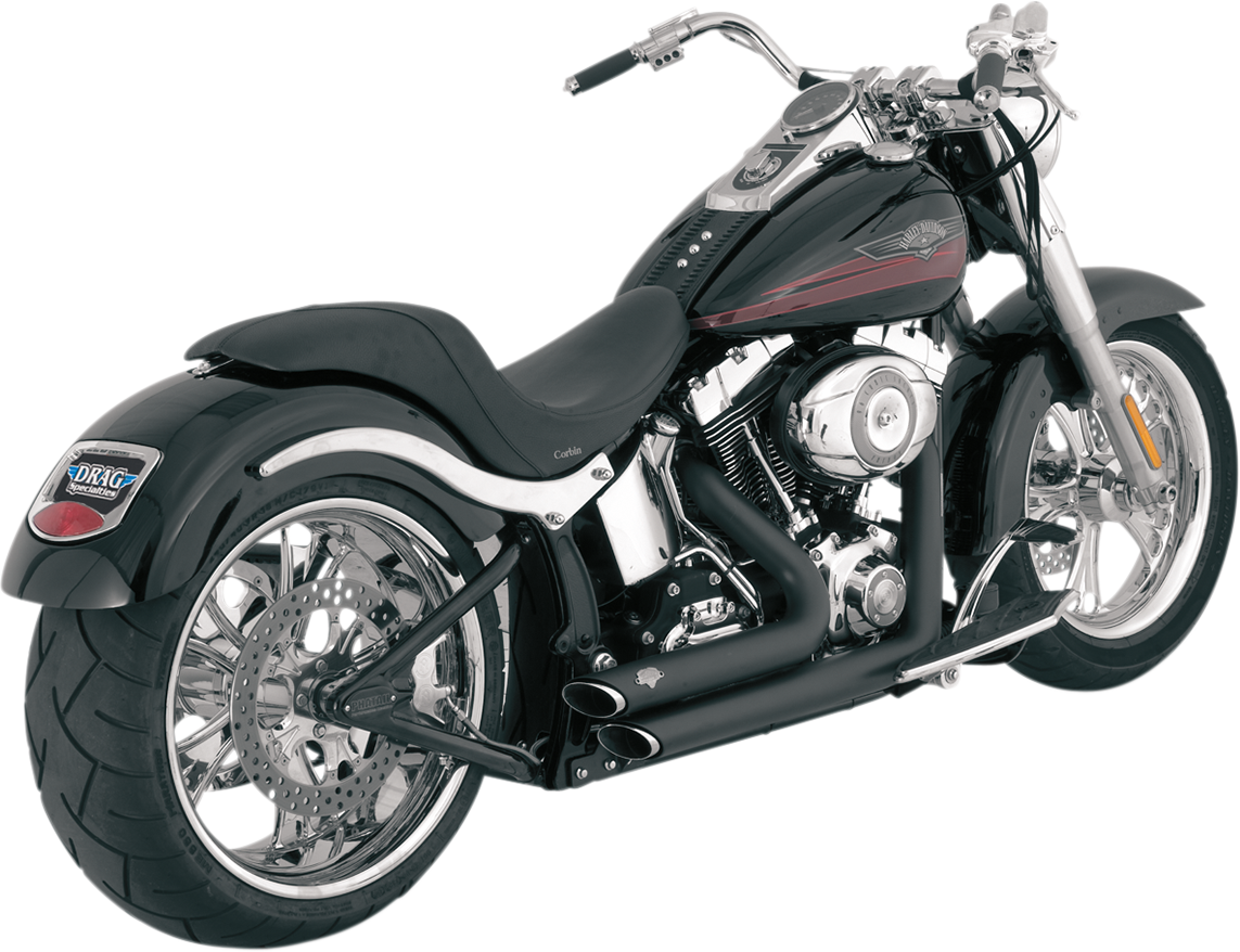 Vance & Hines Shortshots Staggered Exhaust System fits 1986-2011 Harley Softail