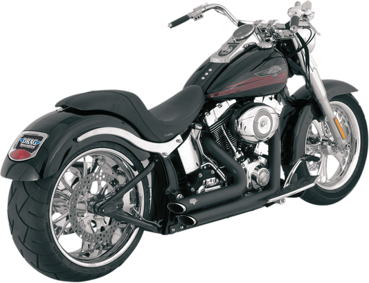 Vance & Hines Shortshots Staggered Exhaust System fits 1986-2011 Harley Softail