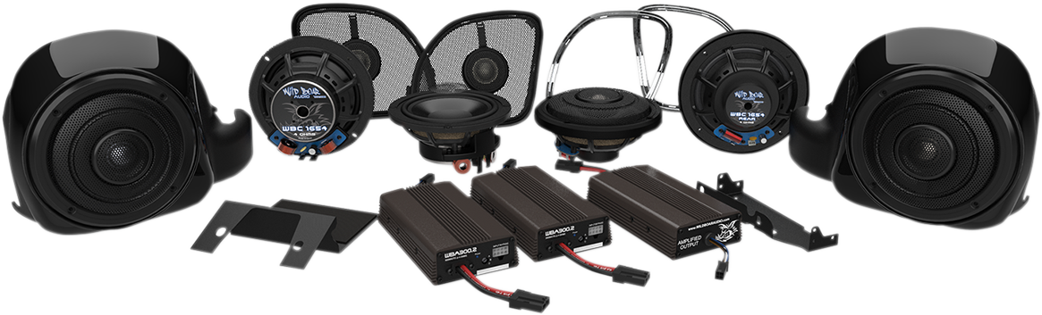 Wild Boar Whole Hog 900 watt 6 Speaker Kit for 2016-2022 Harley Road Glide FLTRU