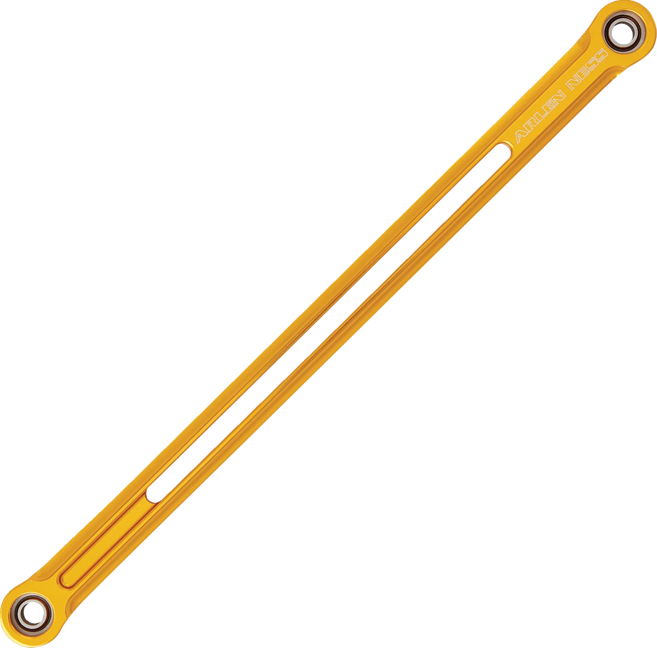 Arlen Ness Speedliner Gold 12" Shift Rod for 1984-2025 Harley Touring Softail