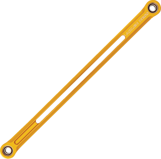 Arlen Ness Speedliner Gold 12" Shift Rod for 1984-2025 Harley Touring Softail