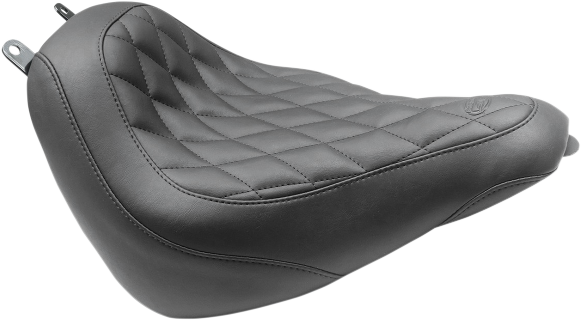 Mustang Tripper Diamond Motorcycle Solo Seat 2018-2021 Harley Softail Models
